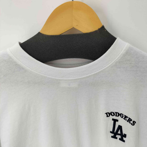 ジェニュインマーチャンダイズ GENUINE MERCHANDISE ベースボールチームロゴ刺繍 S/S Tシャツ メンズ import:M