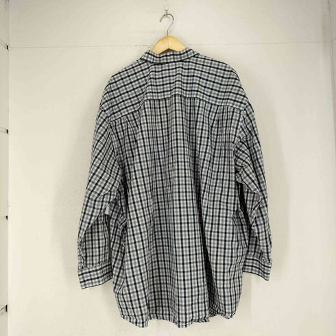 カッターアンドバック CUTTER&BUCK チェック柄 ボタンダウンL/S シャツ メンズ 4XB