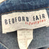 BED FORD FAIR 90S USA製 ノースリーブ デニム ワンピース レディース