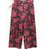 ユナイテッドアローズグリーンレーベルリラクシング UNITED ARROWS green label relaxing フラワー プリント パンツ レディース JPN:38