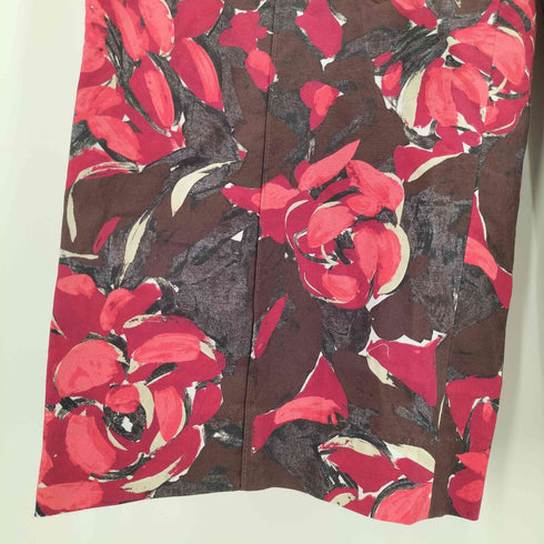 ユナイテッドアローズグリーンレーベルリラクシング UNITED ARROWS green label relaxing フラワー プリント パンツ レディース JPN:38