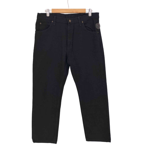 ラングラー Wrangler メキシコ製 A201 ブラック ストレートデニム メンズ 36×30