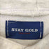STAY GOLD サークルロゴ ビッグパーカー メンズ FREE