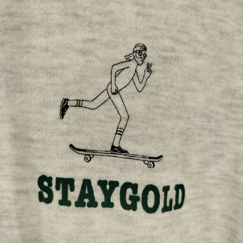 STAY GOLD サークルロゴ ビッグパーカー メンズ FREE