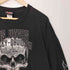 ハーレーダビッドソン HARLEY-DAVIDSON 両面プリント スカル フレイム 羽 ロングスリーブTシャツ ロンT メンズ import:XL