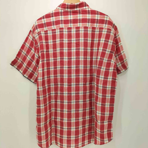 sevensigns 総リネン チェックシャツ メンズ import:XL