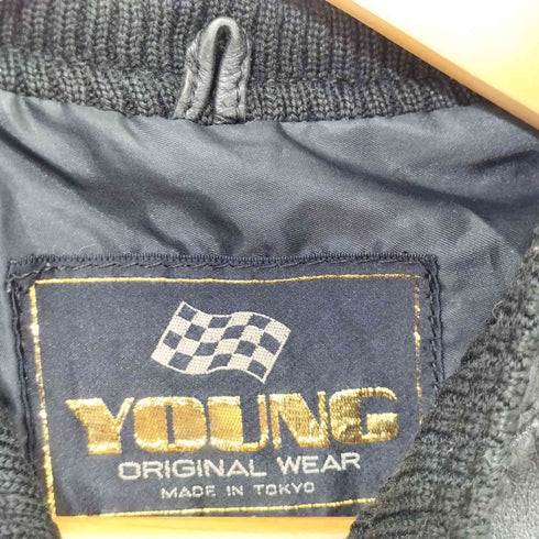 YOUNG ジップアップジャケット ブルゾン メンズ L