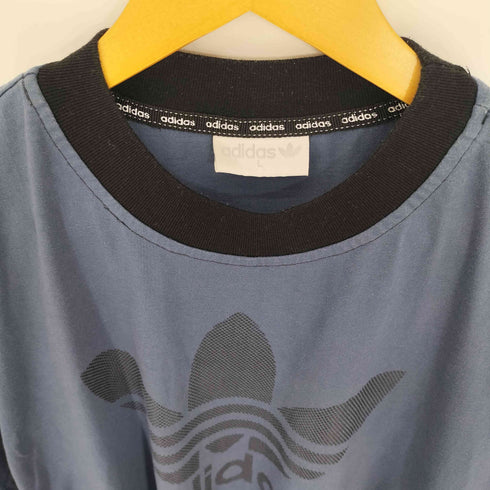 アディダスオリジナルス adidas Originals トレフォイル スリーライン クルーネックTシャツ メンズ import:L