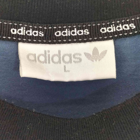 アディダスオリジナルス adidas Originals トレフォイル スリーライン クルーネックTシャツ メンズ import:L