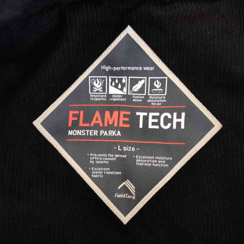 フィールドコア FieldCore FLAME TECH MONSTER PARKA コーデュロイ デチャッタブルフーディダウンジャケット モンスターパーカー メンズ JPN:L
