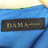 ダーマコレクション DAMA collection シルクブレンド 総柄ノースリーブブラウス バックジップ レディース