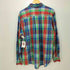 チャップス CHAPS 00S ロゴ刺繍 チェック ボタンダウンシャツ メンズ import:XL