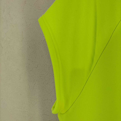 エムエスジーエム MSGM ACTIVEWEAR フロントロゴ ノースリーブラグランフーディ メンズ import:L