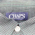 チャップス CHAPS 00S ロゴ刺繍 チェック コットンポリ ボタンダウンシャツ メンズ import:XL