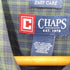 チャップス CHAPS 00S ロゴパッチ チェック コットンポリ ボタンダウンシャツ メンズ import:XL