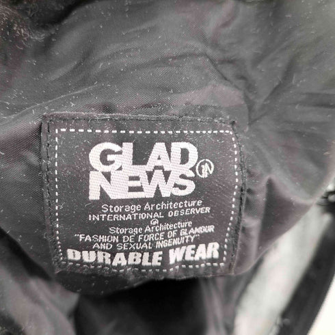 GLADNEWS ドクロ スカル トートバッグ ショルダーバッグ キャンバス メンズ ONE SIZE