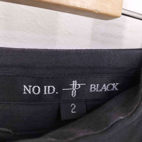 ノーアイディーブラック NO ID.BLACK TRツイル2タックサルエルトラウザーズ メンズ JPN:2