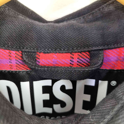 ディーゼル DIESEL DE-LIFIE デニムドッキングミニワンピース レディース import:XS