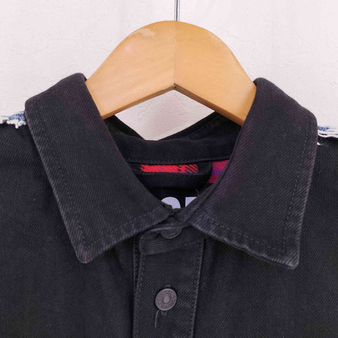 ディーゼル DIESEL DE-LIFIE デニムドッキングミニワンピース レディース import:XS