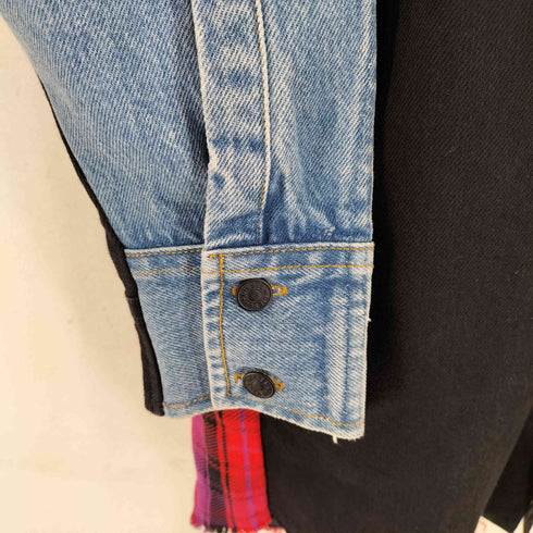 ディーゼル DIESEL DE-LIFIE デニムドッキングミニワンピース レディース import:XS