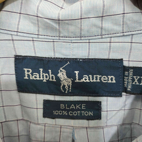 ラルフローレン RALPH LAUREN 90S BLAKE ポニー刺繍 ボタンダウンシャツ メンズ import:XL