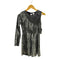 ザラ ZARA ASYMMETRICAL SHIMMER DRESS レディース 13-14