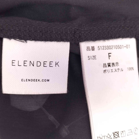 エレンディーク ELENDEEK シアー素材ブルゾン レディース FREE