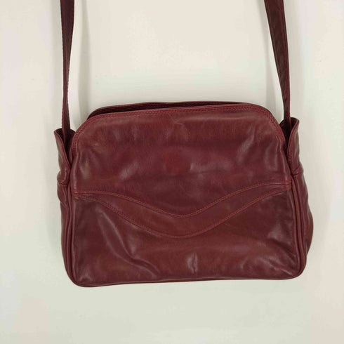 Enny MADE IN ITALY レザーショルダーバッグ レディース
