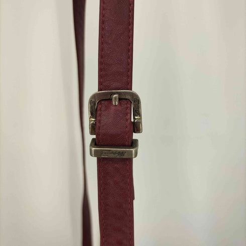 Enny MADE IN ITALY レザーショルダーバッグ レディース