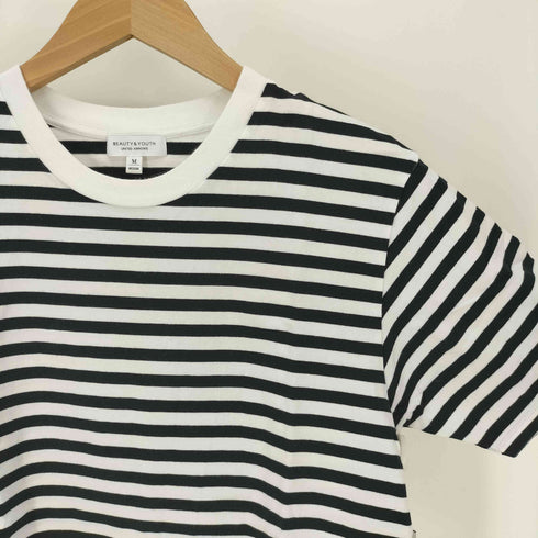 ビューティーアンドユースユナイテッドアローズ BEAUTY & YOUTH UNITED ARROWS BST BY BOR CREW SSL クルーネックボーダーTシャツ メンズ JPN:M