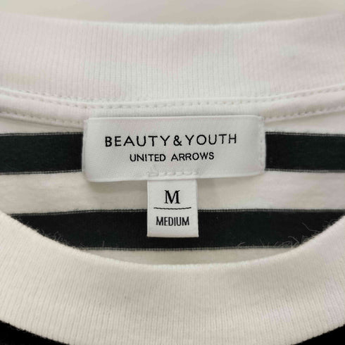 ビューティーアンドユースユナイテッドアローズ BEAUTY & YOUTH UNITED ARROWS BST BY BOR CREW SSL クルーネックボーダーTシャツ メンズ JPN:M