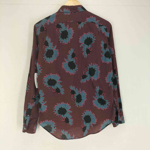 ピーエスポールスミス PS Paul Smith SUN FLOWER PRINT SHIRT メンズ JPN:M