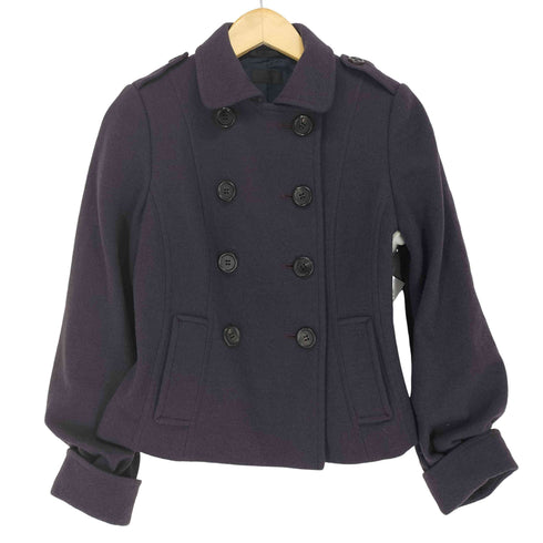 ポールスミスブラック Paul Smith BLACK アンゴラ混 ピーコート レディース
