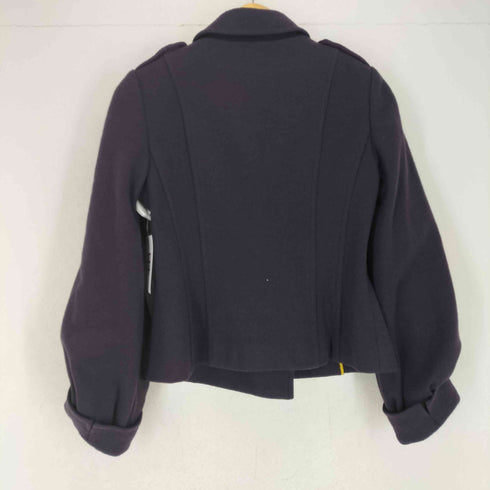 ポールスミスブラック Paul Smith BLACK アンゴラ混 ピーコート レディース
