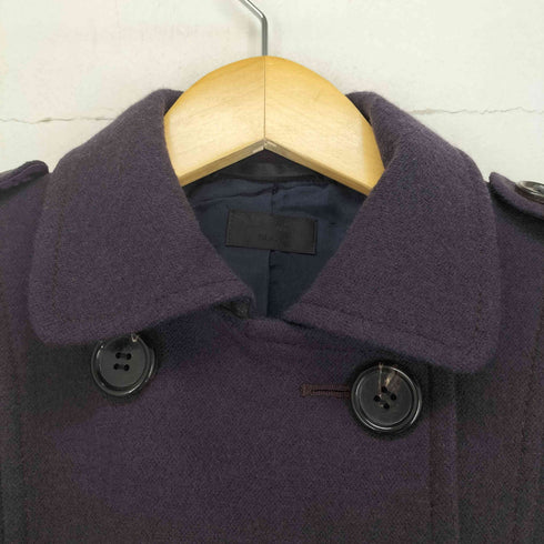 ポールスミスブラック Paul Smith BLACK アンゴラ混 ピーコート レディース