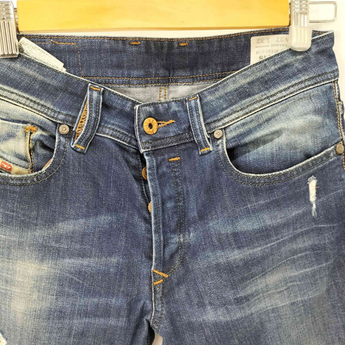 ディーゼル DIESEL SLEENKER SLIM SKINNY ダメージスキニーパンツ レディース W27 L32