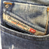 ディーゼル DIESEL SLEENKER SLIM SKINNY ダメージスキニーパンツ レディース W27 L32