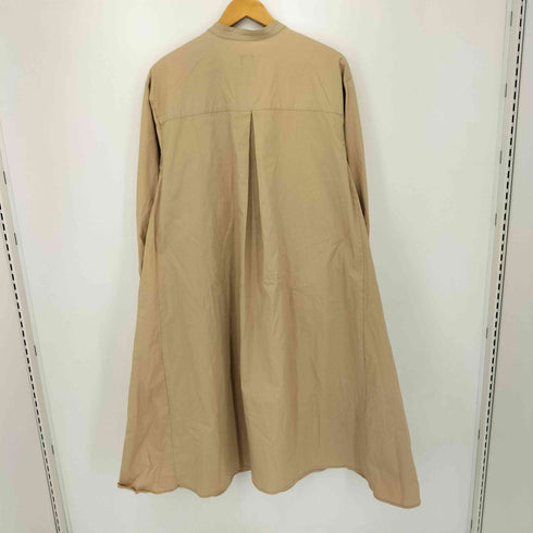 ギャップ Gap ノーカラー マキシ丈 L/S ワンピース レディース import:XS