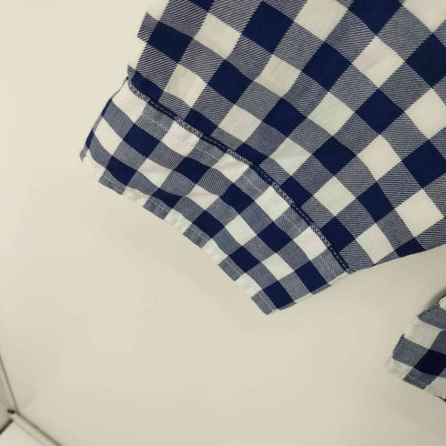 ラコステ LACOSTE REGULAR FIT ギンガムチェックL/S シャツ メンズ S/M