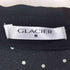 GLACIER ドット柄 衿付ワンピース ギャザー切替プリーツ レディース JPN:M