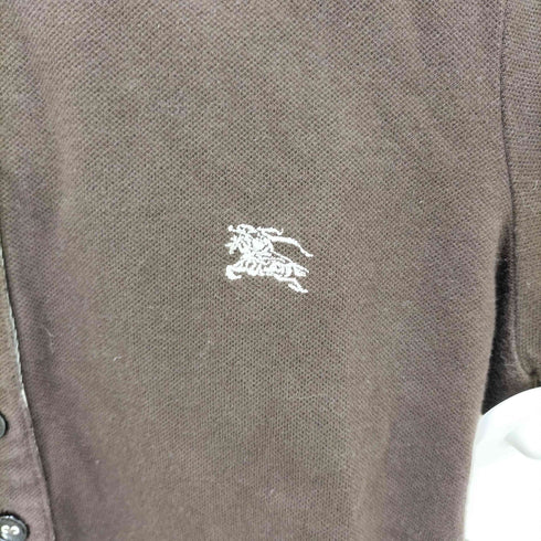 バーバリーブルーレーベル BURBERRY BLUE LABEL ホース刺繍S/Sポロシャツ レディース 38