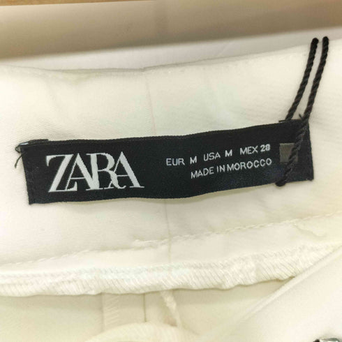 ザラ ZARA 比翼ボタン ワイドパンツ レディース M