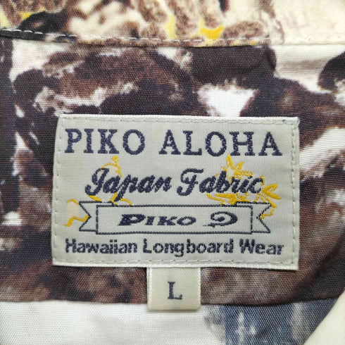 ピコ PIKO レーヨンアロハシャツ 百虎 メンズ JPN:L