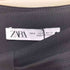 ザラ ZARA ウエストリボン 2タック テーパードスラックス レディース M