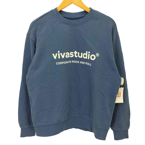 ビバスタジオ vivastudio ロゴプリントスウェット レディース JPN:M
