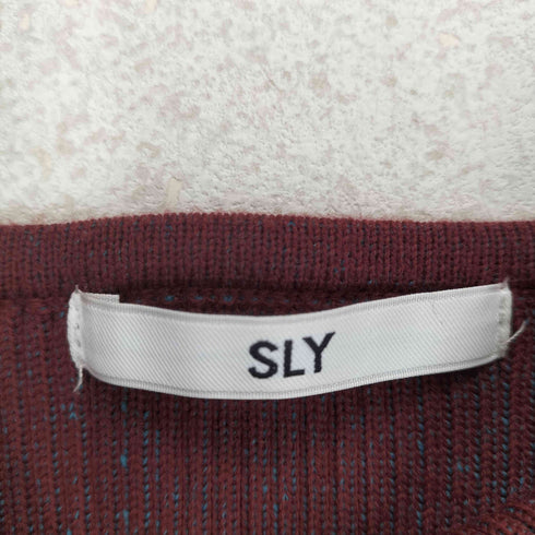 スライ SLY DAMAGING RIB ブラトップ レディース FREE