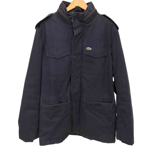 ラコステ LACOSTE ロゴパッチモックネックジップアップブルゾン メンズ 58