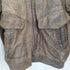 ピエールカルダン pierre cardin ジップアップ レザージャケット メンズ UK:36