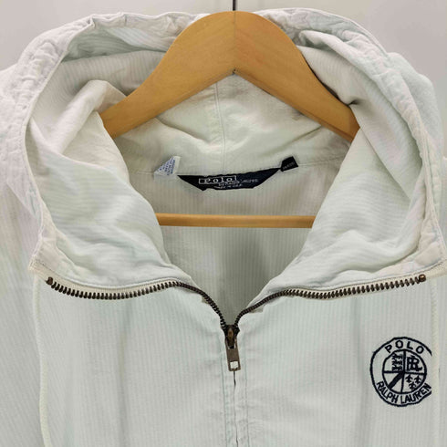 ポロバイラルフローレン Polo by RALPH LAUREN USA製 三角タグ ジップフーディーブルゾン メンズ JPN:L