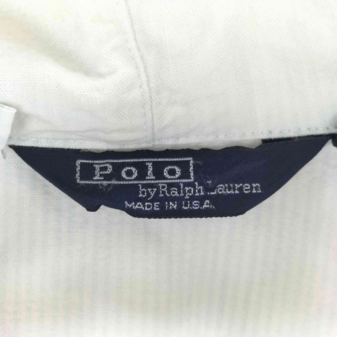 ポロバイラルフローレン Polo by RALPH LAUREN USA製 三角タグ ジップフーディーブルゾン メンズ JPN:L